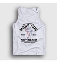 Presmono Unisex Beyaz Fight Culture Mma Ufc Muay Thai Atlet 452290tt (Beyaz)