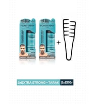 Fontenay Saç Şekillendirici Pudra Toz Wax Matt Effect 20gr X2 + Mucizevi Saç Tarağı 3'lü Set