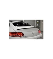 mercedes w205 coupe plastik parlak siyah boyalı c63 spoiler