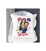 Ömrümsün Karikatürlü Yastık