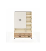 Hyperion Dolap 10 Raflı 4 Çekmeceli 2 Kapaklı 132x44x195 Aytaşı-Aytaşı/Çam