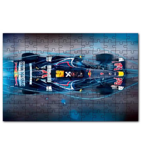 Cakapuzzle Formula 1 Redbull Team Puzzle Yapboz MDF (Ahşap) (120 Parça)