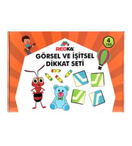 Redka Görsel ve İşitsel Dikkat Seti 4 Yaş