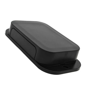 AK-W-67 100x67x22mm Plastik Kutu Siyah Renk Duvar Montaj Tip Elektronik Devre Cihaz Ev Otomasyon