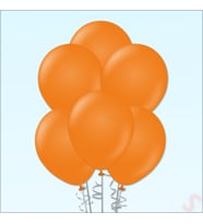 Turuncu Pastel Balon, 30cm x 10 Adet