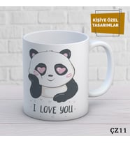 I Love You Kişiye Özel Kupa  Bardak