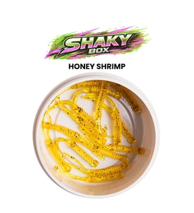 Pandora Shaky Box Sızdırmaz Kutulu LRF Silikonu Renk: HONEY SHRİMP