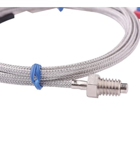 Metrik 8 Tip Kablolu T (Cu-Const) Termokupl 1 Metre Kablo