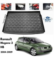 Renault Megane 2 HB Bagaj Havuzu Paspası 2003-2009