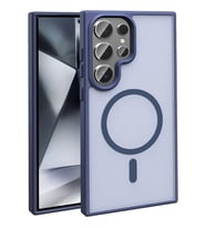 Galaxy S23 Ultra Kılıf M-safe Şarj Özellikli Mat Arka Yüzey Zore Sio Kapak