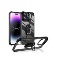 Apple iPhone 14 Pro Uyumlu Kılıf Zore Mola Kapak (Siyah)