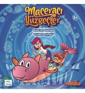 MACERACI YÜZGEÇLER BİBANIN GÜNLÜĞÜ EJDERHA ÇİÇEĞİ - TURKUVAZ (Karışık)