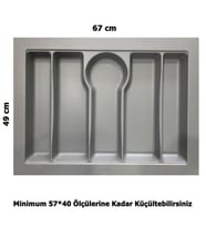 LİDER 67*49 Çekmece İçi Kepçelik,(57*40 Ölçüsüne Küçülebilir)