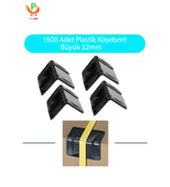 32mm Plastik Köşe Koruyucu Köşebent Çember Koruyucu Plastik 3000 Adet
