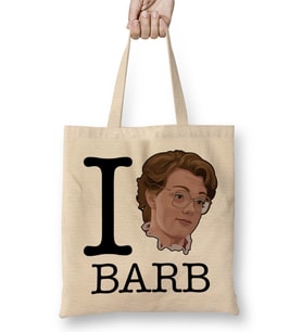 Stranger Things I Love Barb Bez Çanta Uzun Saplı