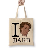 Stranger Things I Love Barb Bez Çanta Uzun Saplı