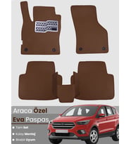 FORD KUGA 2 (2013-2019) Uyumlu EVA Paspas Tam Set–Araca Özel,Su Geçirmez,Kolay Montaj