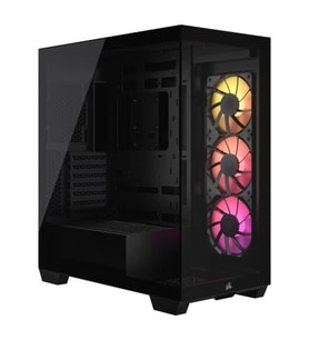 Corsair 3500X ARGB Siyah 4x120mm Fan Temperli Cam USB 3.2 RM850e 850W 80+ Gold Güç Kaynağı Mid Tower E-ATX Gaming Kasa
