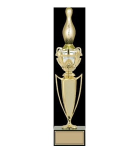 ODAK KUPA - Figürlü Kupalar - Bowling / Pin Figürlü Kupalar FG-044 A - 43 cm