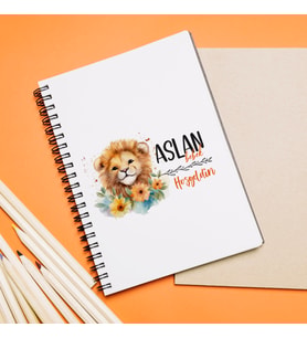 Hoş Geldin Bebek Tasarımlı Defter Kişiye Özel