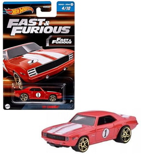 Hot Wheels Fast & Furious '69 Camaro (1/64)