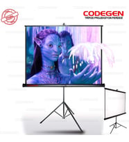 CODEGEN CODEGEN TX18 180x180 Ayaklı Projeksiyon Perdesi
