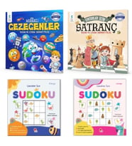 Çocuklar İçin Satranç - Meraklı Gezegenler - Sudoku 1-2