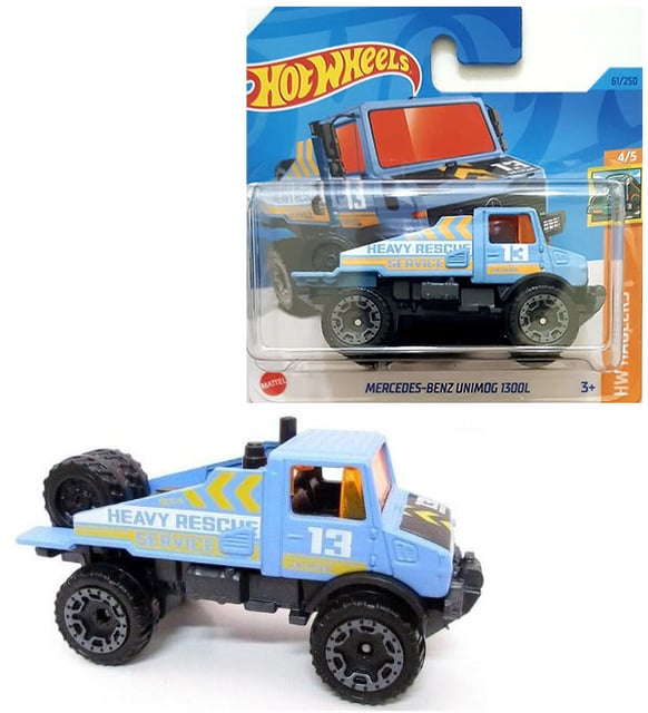 hotwheels 1/64 🇫🇷 RLC 2025 collector édition Mercedes Benz Unimog U 1300 # 1