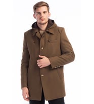 PLT8335 DEWBERRY ERKEK PALTO-CAMEL