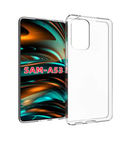 Samsung Galaxy A73 Uyumlu Kılıf Zore Süper Silikon Kapak (Renksiz)