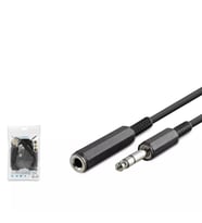 Hadron HDX1050 6.35mm to 6.35mm Gitar ve Enstrüman Uzatma Kablosu 1.5 Metre