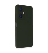 Vivo Y27 Kılıf Nano İçi Kadife  - Koyu Yeşil