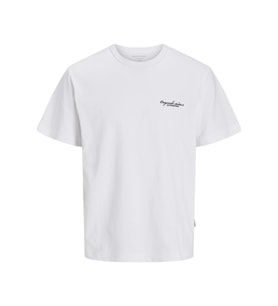 JORBOSTON CHEST BRANDING TEE SS CN (Beyaz)