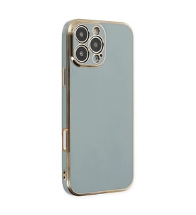 Apple iPhone 16 Pro Max Kılıf Volet Silikon - Açık Yeşil