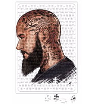 Cartoon Ragnar Puzzle 240 Parça Yapboz