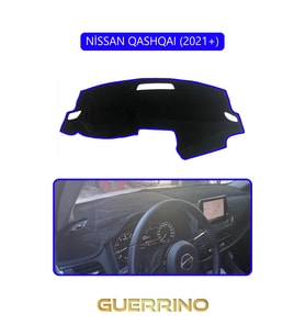 NİSSAN QASHQAI 2021 +TORPİDO KORUMA HALISI MAVİ KENAR