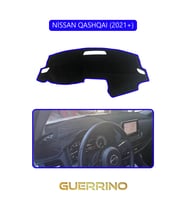 NİSSAN QASHQAI 2021 +TORPİDO KORUMA HALISI MAVİ KENAR