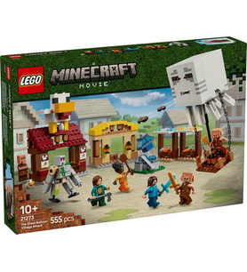 LEGO Minecraft 21273 The Ghast Balloon Village Attack