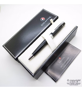 Sheaffer 300 Siyah Krom Tükenmez Kalem  İsme Özel Kalem