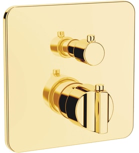 Artema Suit U A4267423 Ankastre Termostatik Banyo Bataryası, Sıva Üstü, V-Box, Altın (Çok Renkli)