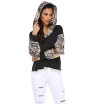 KAPŞONLU SWEATSHIRT   (Füme)