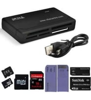 Çoklu Kart Okuyucu Compact Tf Micro Sd Mmc M2 Ms Xd Tf USB 2.0