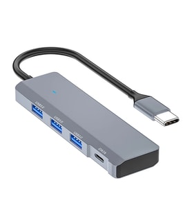 Ally ADS-309C 4in1 Type-C to USB + Type-C Hub Adaptör Çevirici Dönüştürücü ? - SSSSSS6638-9