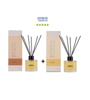Odunsu Classic Place + Vanilya Cheerful Place Dekoratif Ortam Kokusu 120 ml - Bambu Çubuklu (Standart)