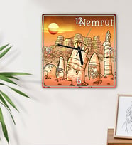 Nemrut Tasarımlı Duvar Saati