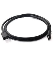 ALLY Usb Type-C to Type-C Uzatma Kablosu 1 Metre-(5775) - GLST1423-8826 (Siyah)