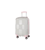 Ivs Bej Pembe Kare Kabin Boy Kabin Boy Seyahat Çantası PP4040-150-S Krem