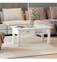 Orta Sehpa Loft Beyaz