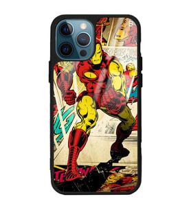 iPhone 11 Pro iron Man Demir Adam Tasarımlı Glossy Telefon Kılıfı