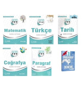 YKS TYT Matematik Türkçe Tarih Coğrafya ve Paragraf Soru Kitabı